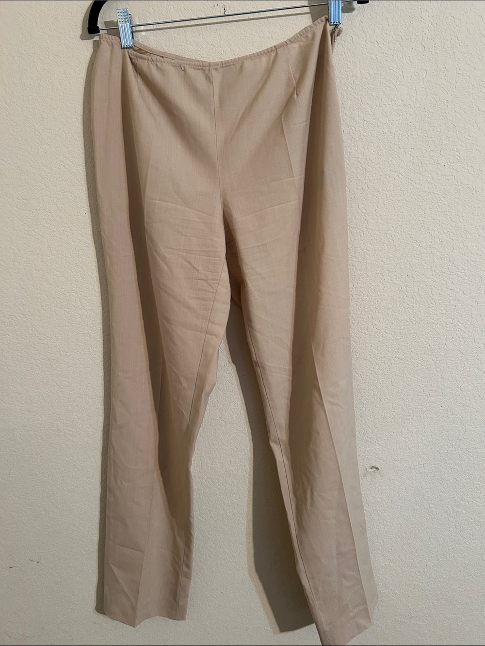 Lafayette 148 New York Beige Trousers Work Career Elevated Staple